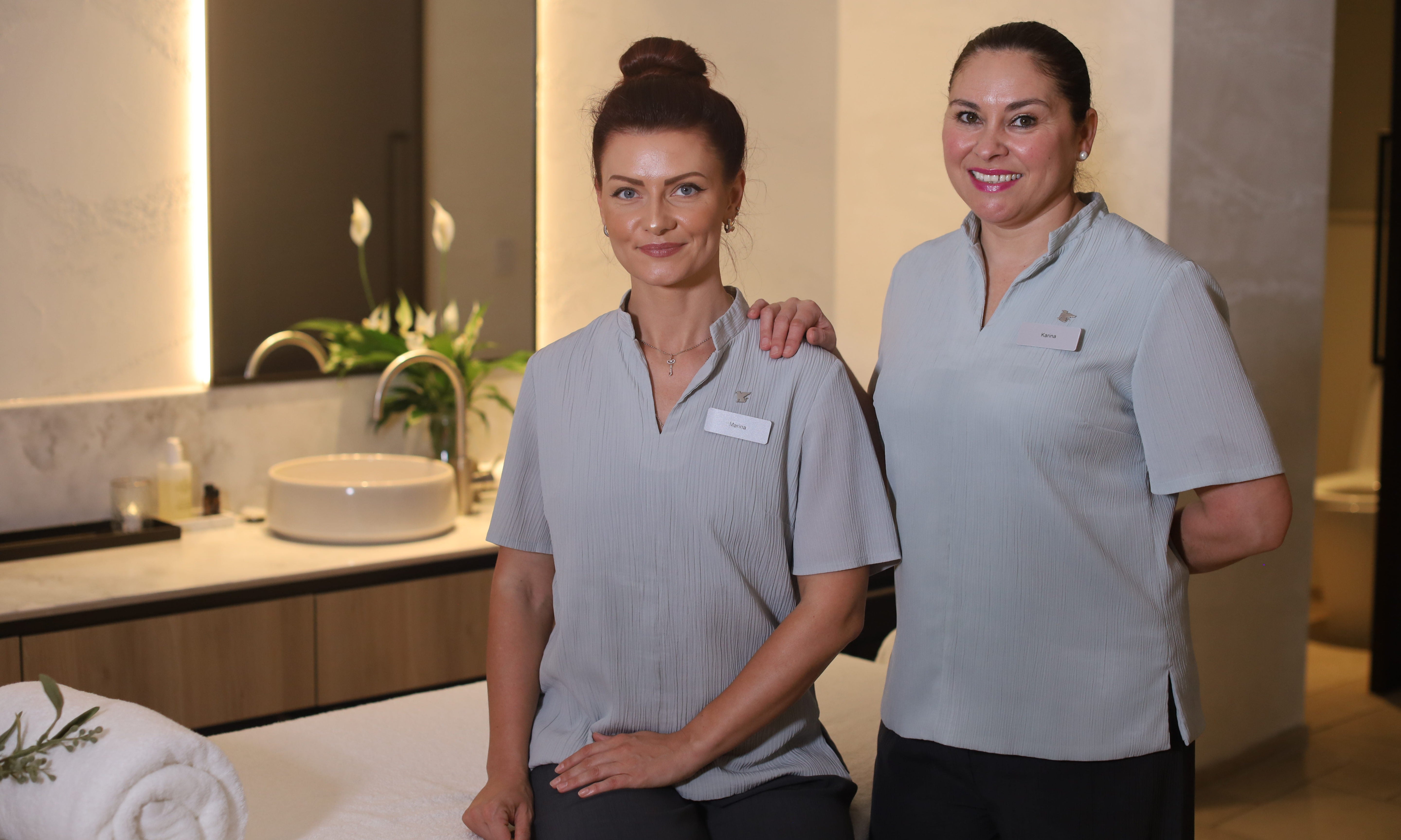 Meet Karina and Marina: The Therapists Behind Spa by JW’s glow