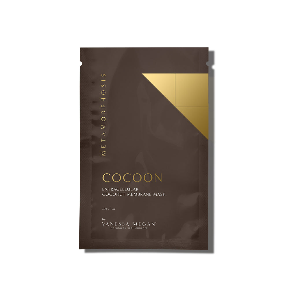Metamorphosis | Cocoon | Extracellular Coconut Membrane Mask | 3-Pack