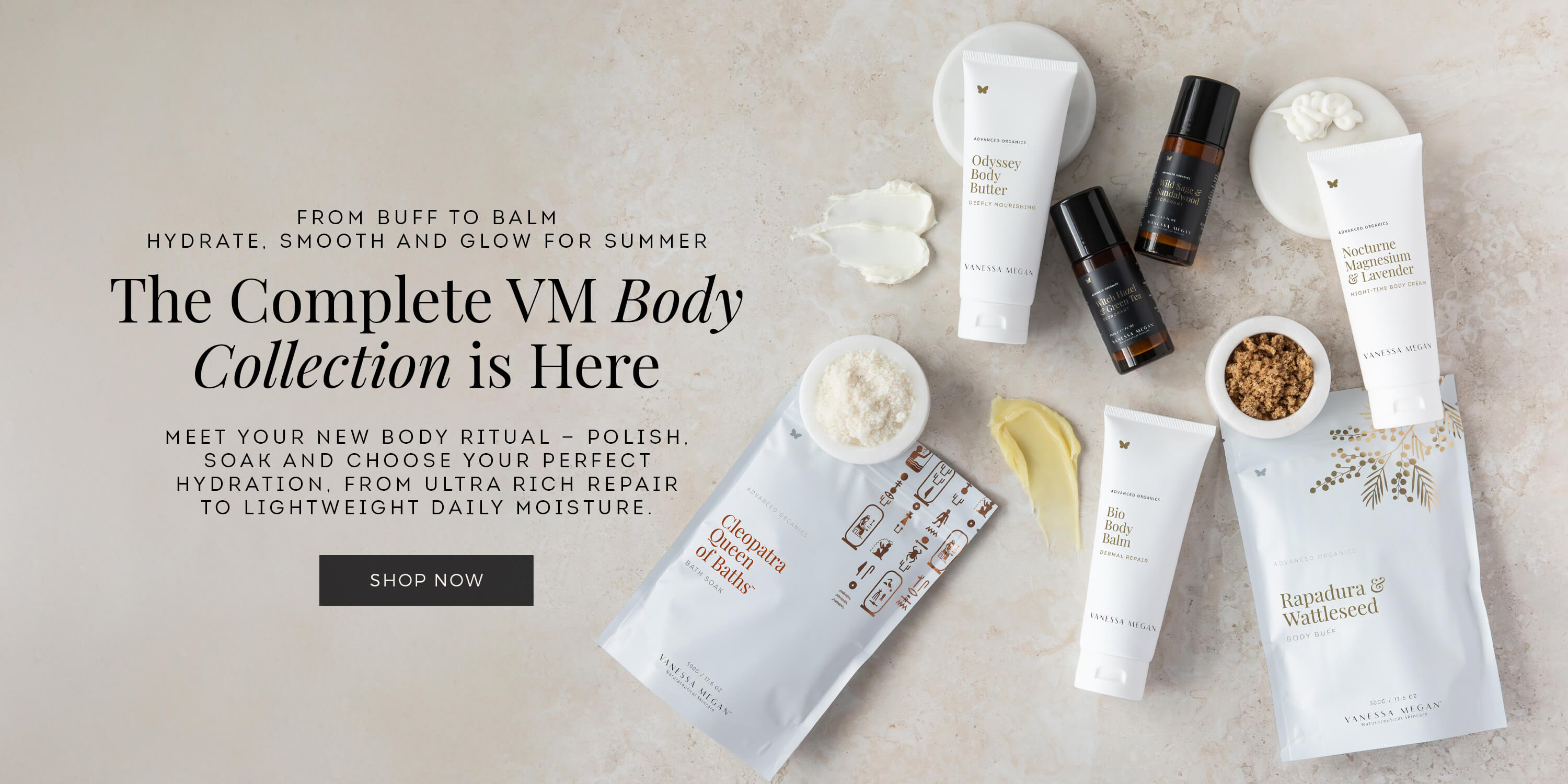 Vanessa Megan Body Range