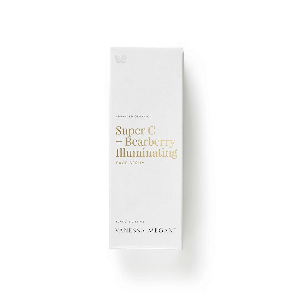 Vanessa Megan 100% Natural Super C + Bearberry Illuminating Face Serum