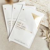 Gold & Lime Caviar | Coconut Membrane Sheet Mask | 3-Pack