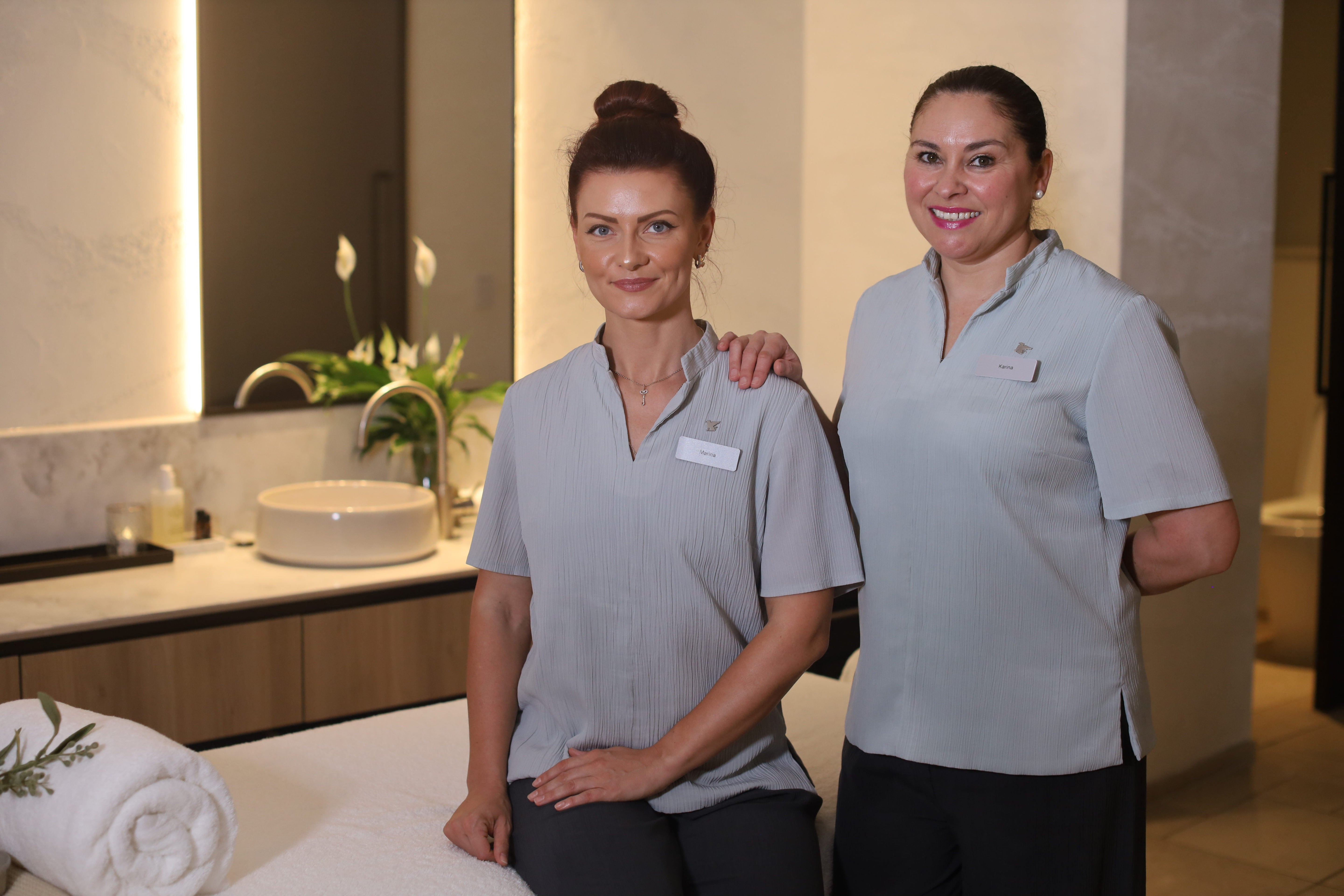 Meet Karina and Marina: The Therapists Behind Spa by JW’s glow