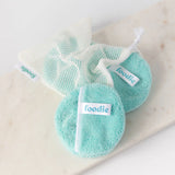 Foodie Skincare Reusable Cleansing Pad Trio