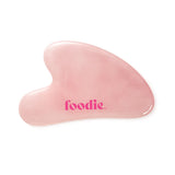 Foodie Glide & Glow Rose Quartz Gua Sha