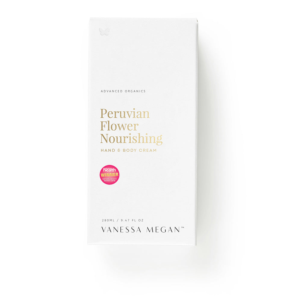 Vanessa Megan 100% Natural Peruvian Flower Nourishing Hand & Body Cream