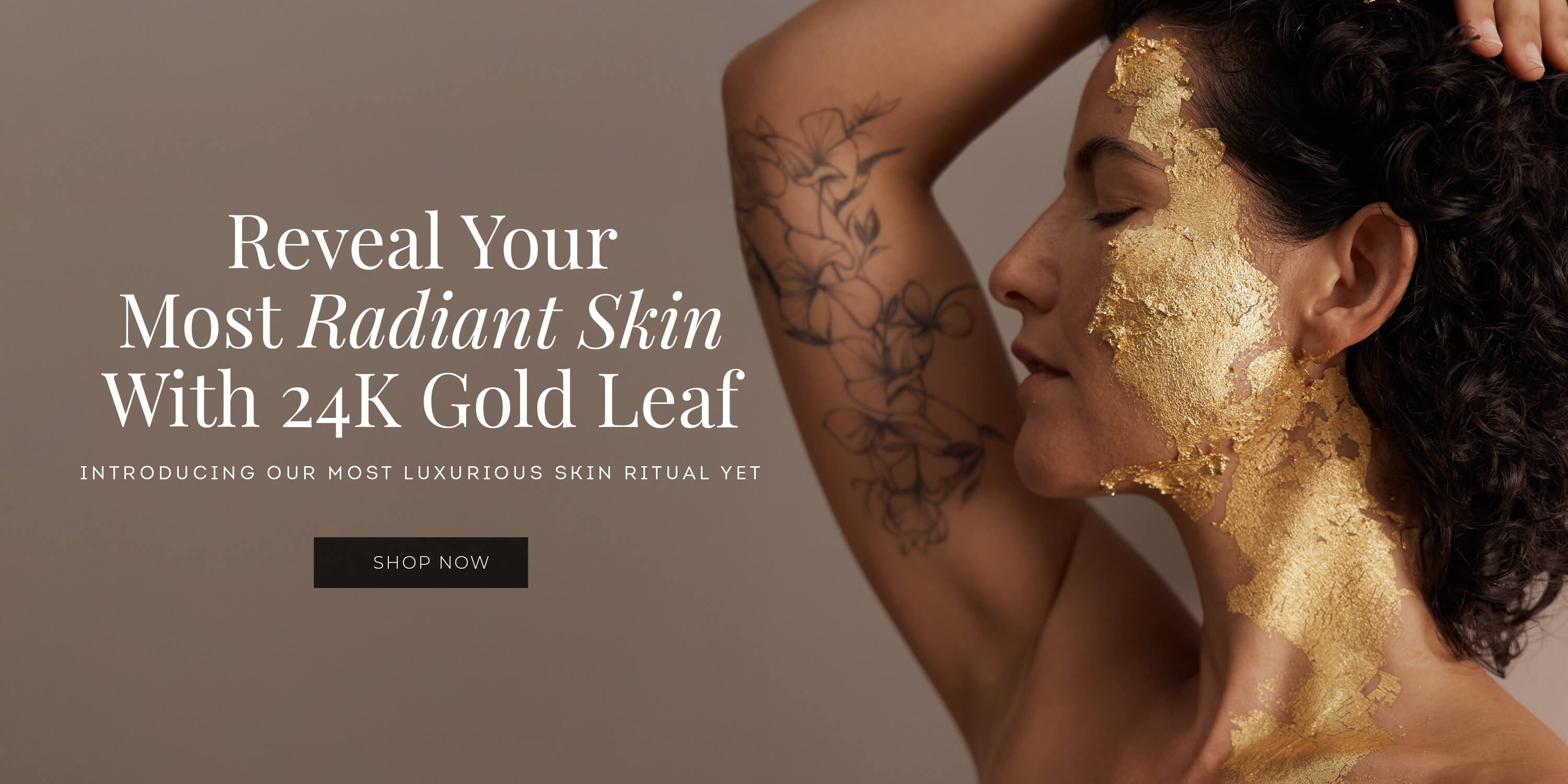 Genuine 24K Gold Sheets Facial Treatment