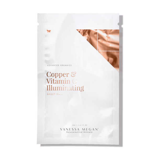 Copper & Vitamin C Illuminating Sheet Mask - 3 Pack