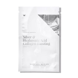 Silver & Hyaluronic Acid Collagen Boosting Sheet Mask - 3 Pack