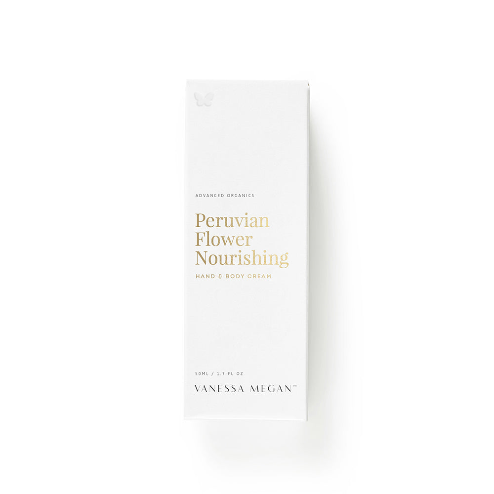 Vanessa Megan 100% Natural Peruvian Flower Nourishing Hand & Body Cream