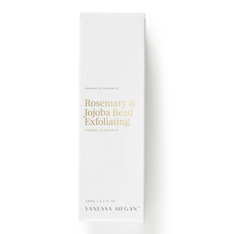 Rosemary & Jojoba Bead Exfoliating Cream Cleanser -180ml
