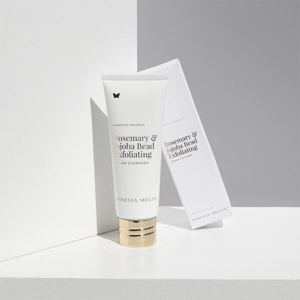 Rosemary & Jojoba Bead Exfoliating Cream Cleanser -180ml