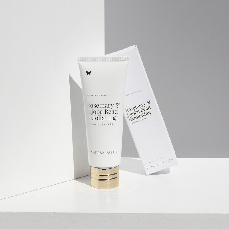 Rosemary & Jojoba Bead Exfoliating Cream Cleanser -180ml