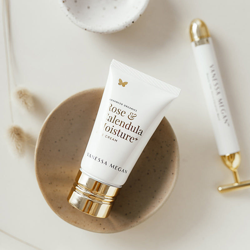 Vanessa Megan 100% Natural Rose & Calendula Moisture+ Face Cream